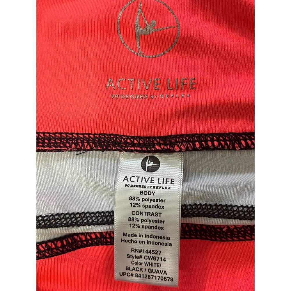 Active Life 90 Degree by Reflex Yoga Active Life Fitness Cropped Legging women M